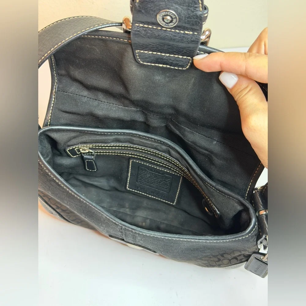 Coach Y2K Micro C Signature Monogram SoHo Shoulder Bag - Picture 13 of 13